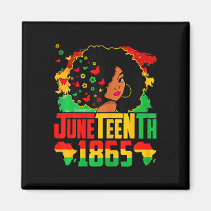 Black History Juneteenth Is My Independence Day Bl Magnet