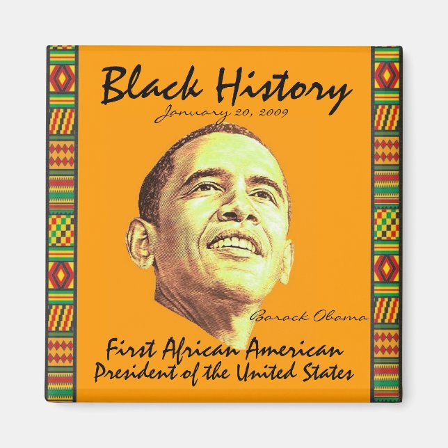 Black History Magnet (Front)