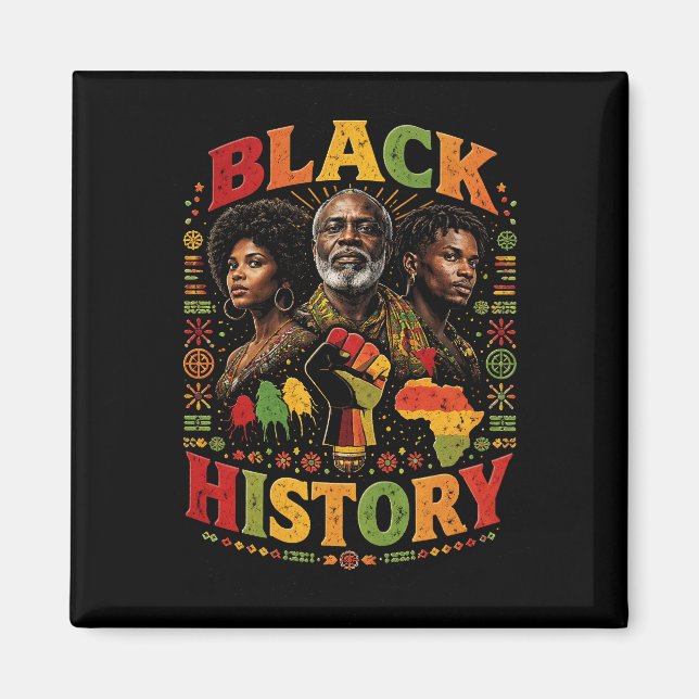 Black History Magnet (Front)