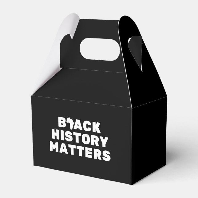 Black History Matters Favour Box (Front Side)