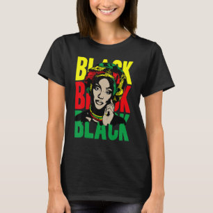 Black History Melanin Proud African American Inspi T-Shirt