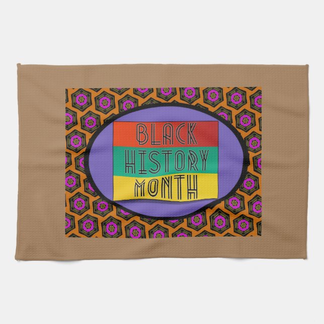 Black History Month 2021 Tea Towel (Horizontal)