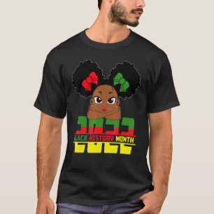 Black History Month 2022 24 7 365 Black Girl Melan T-Shirt