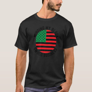 Black History Month 2022 African American Flag Blm T-Shirt