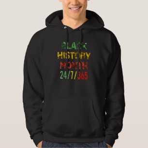 Black History Month 2022 Black History 365 Melanin Hoodie