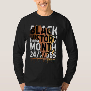 Black History Month 2023 Black History 365 Melanin T-Shirt