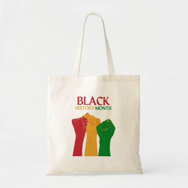 Black History Month 2024 Tote Bag (Front)