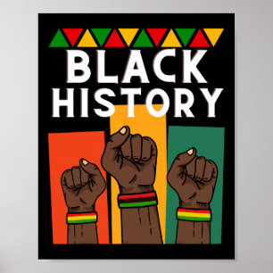 Black History Month 2025 African American For Man  Poster