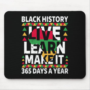 Black History Month 2025 Apparel  Mouse Pad
