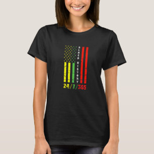 Black History Month 247365 African American Flag P T-Shirt