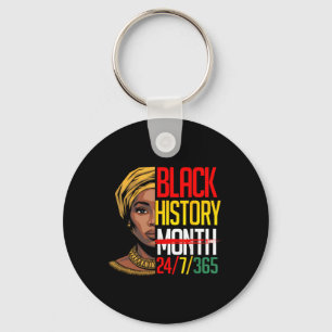 Black History Month 247365 African Melanin Pride A Key Ring