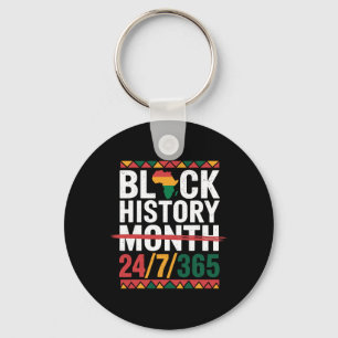 Black History Month 247365 Melanin Pride African A Key Ring