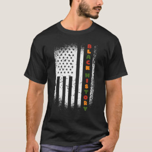 Black History Month 247365 Pride African American  T-Shirt