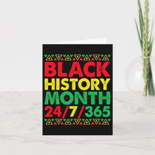 Black History Month 247365 Shirt Africa For Men Wo Card