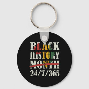 Black History Month 247365 With African Map Flag  Key Ring
