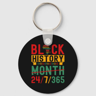 Black History Month 365 One Month Cant Hold Our Hi Key Ring