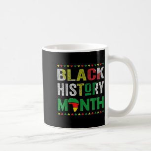Black History Month 365 Special Patriotic Afro Ame Coffee Mug