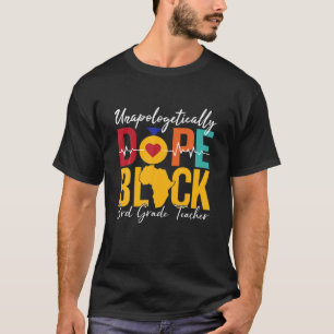 Black History Month 3Rd-Grade Teacher BLM Gift T-Shirt