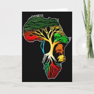 Black History Month African American Ancestors R T Card