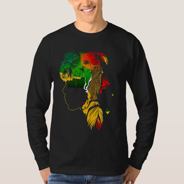 Black history month  African American Ancestors' r T-Shirt (Front)