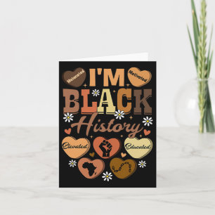 Black History Month African American Celebration Card
