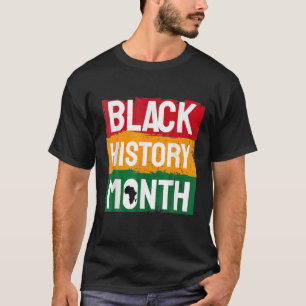 Black History Month. African American Celebration T-Shirt