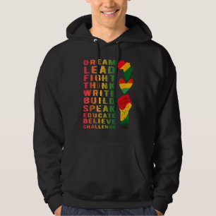 Black History Month African American   For Girls W Hoodie
