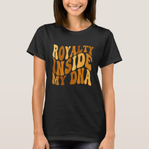 Black History Month African American Groovy T-Shirt