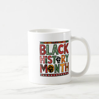 Black History Month African American Heritage Men  Coffee Mug