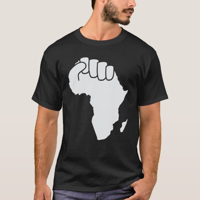 Black-History Month African American HOME Africa M T-Shirt (Front)