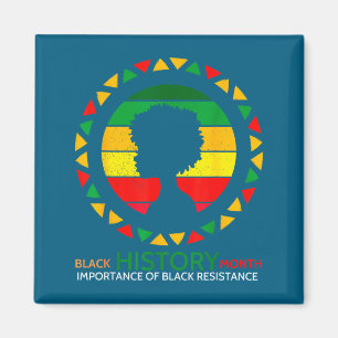 Black history month african american magnet