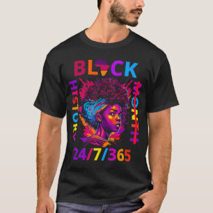 Black History Month African Americans All The Year T-Shirt