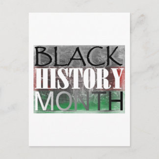 Black History Month (African Flag) Postcard