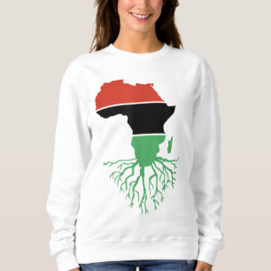 Black History Month African Roots Empowerment Mela Sweatshirt
