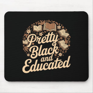 Black History Month African Roots Melanin Juneteen Mouse Pad