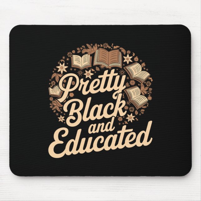 Black History Month African Roots Melanin Juneteen Mouse Pad (Front)