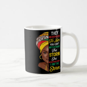 Black History Month African Woman Afro I Am The St Coffee Mug