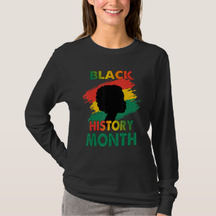 Black History Month African Women Kids Friends T-Shirt