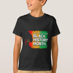 Black History Month Afro African American Juneteen T-Shirt