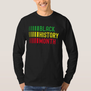 Black History Month Afro African Pride Celebration T-Shirt