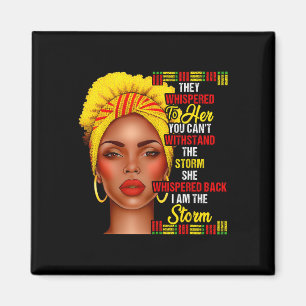 Black History Month Afro Black Women Girls I'm The Magnet