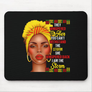 Black History Month Afro Black Women Girls I'm The Mouse Pad