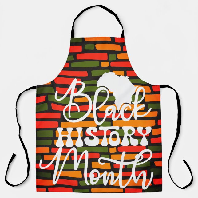 Black history month All-Over Print Apron (Front)