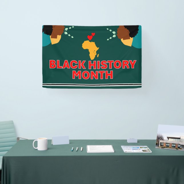 Black History Month Banner - Healing (Tradeshow)