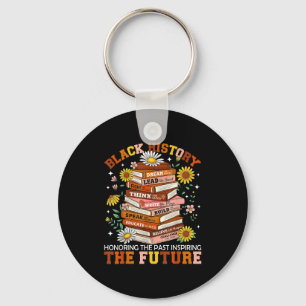 Black History Month Black Leaders African American Key Ring