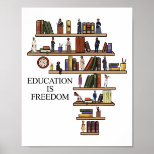 Black History Month Black Leaders African American Poster