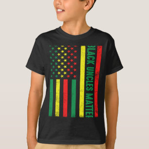 Black History Month Black Pride Black Uncles Matte T-Shirt