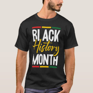 Black History Month BLM Melanin Pride Pan African T-Shirt
