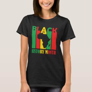 Black history month bruh sista black men women and T-Shirt