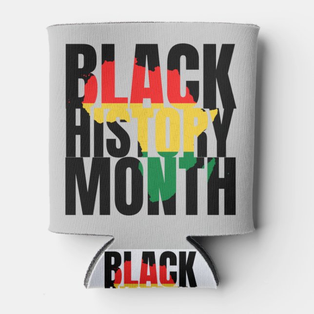 Black History Month Can Cooler (Front)